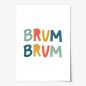 Mobile Preview: Brum Brum, Poster