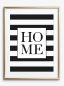 Preview: Home Stripes, Poster