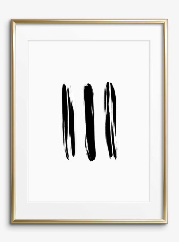 Abstract Stripes, Poster