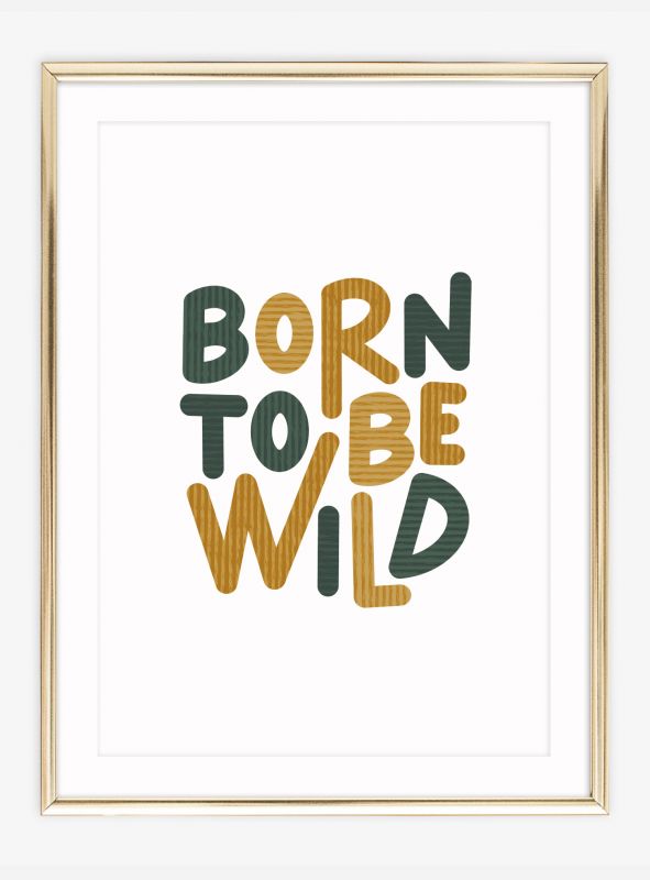 Born to be wild, Poster