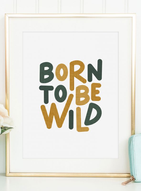 Born to be wild, Poster