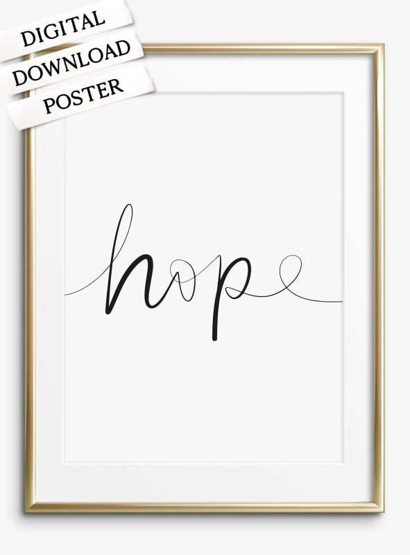 Hope, Download Poster