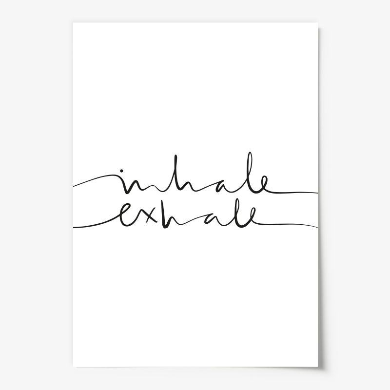 Inhale Exhale, Poster