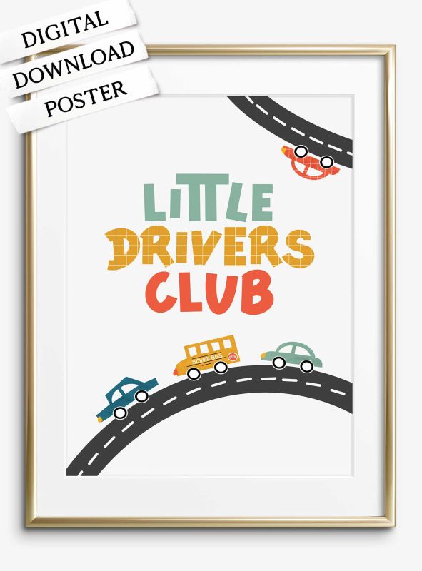 Little Drivers Club, Download Poster