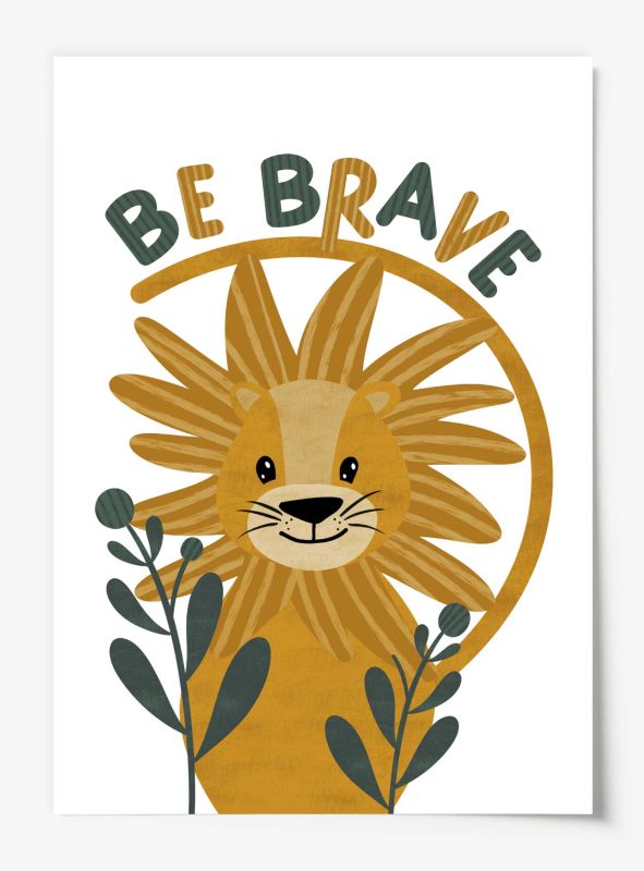 Be brave, Download Poster