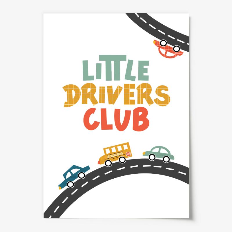 Little Drivers Club, Poster