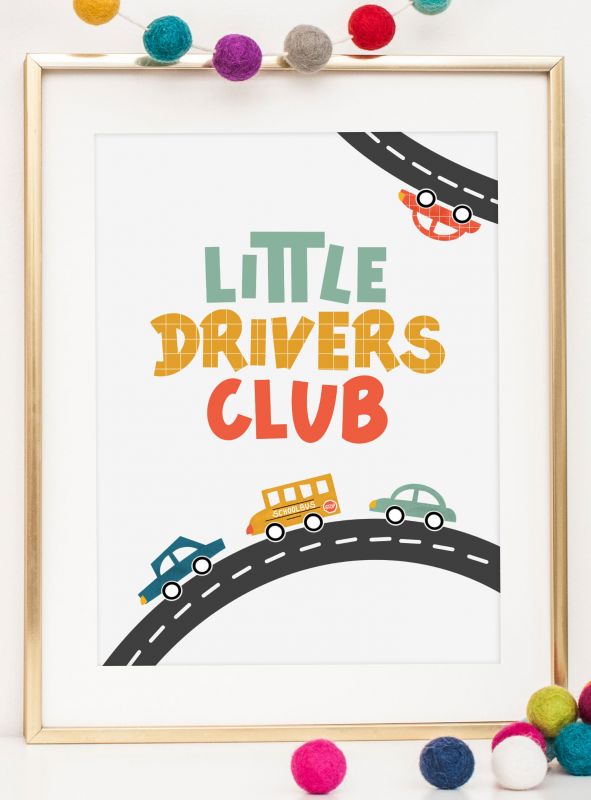Little Drivers Club, Poster