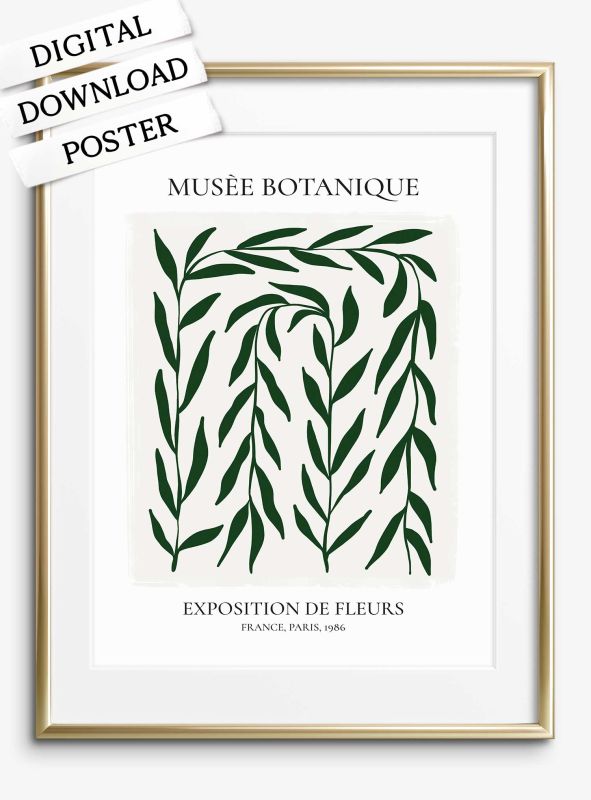 Musée Botanique, Download Poster