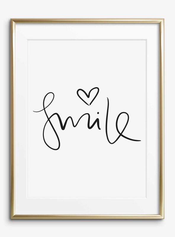 Smile, Poster