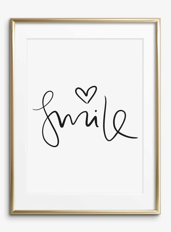Smile, Poster